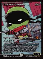 Dark Leo & Shredder (Foil) (Teenage Mutant Ninja...