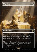 Worship (Foil) (Tales of Middle-earth Commander #522)