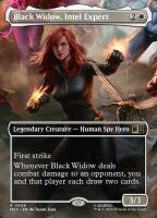 Black Widow, Intel Expert (Marvel Super Heroes Commander...