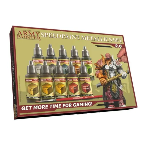 The Army Painter - Metallics Speedpaints 2.0 Set