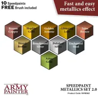 The Army Painter - Metallics Speedpaints 2.0 Set