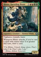 Rhino, Barreling Brute (Foil) (Marvels Spider-Man #140)