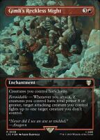 Gimlis Reckless Might (Foil) (Tales of Middle-earth...