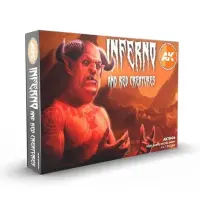 AK Interactive - 3GEN Acryl Set Inferno & Red...