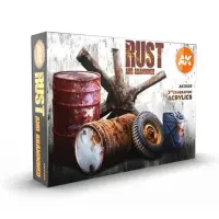 AK Interactive - 3GEN Acryl Set Rust and Abandoned Paint...