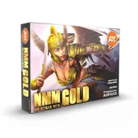 AK Interactive NMM (Non Metallic Metal) Gold Set (3rd...