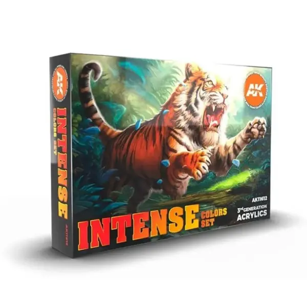 AK Interactive - 3GEN Acryl Set Intense Colors AK11612