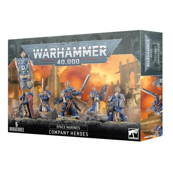 Warhammer 40K Helden der Kompanie der Spacemarines