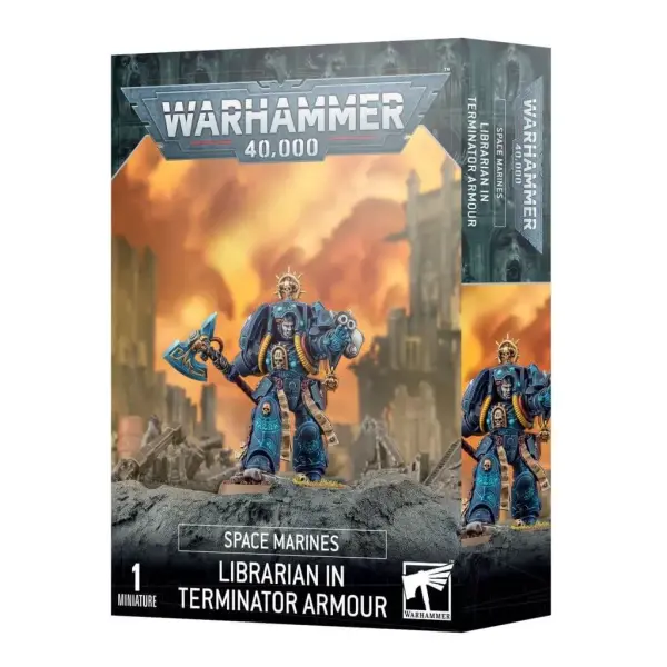 Warhammer 40K Scriptor in TerminatorrÃ¼stung der Spacemarines