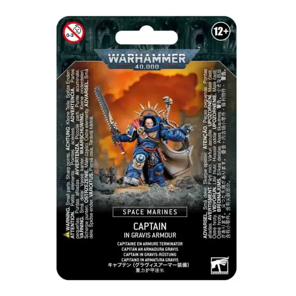 Warhammer 40.000: Captain in Gravis-Rüstung (Space...