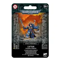Warhammer 40K Captain in Gravisrüstung der Spacemarines