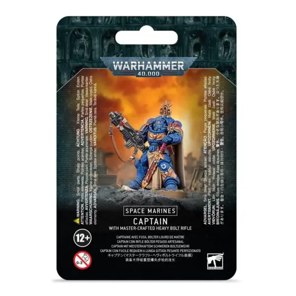 Warhammer 40.000: Captain mit meisterhaftem schwerem...
