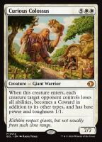 Curious Colossus (Lorwyn Eclipsed #12)