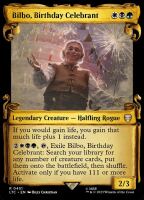 Bilbo, Birthday Celebrant (Foil) (Tales of Middle-earth...