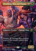 Absorbing Man and Titania (Foil) (Marvel Super Heroes...
