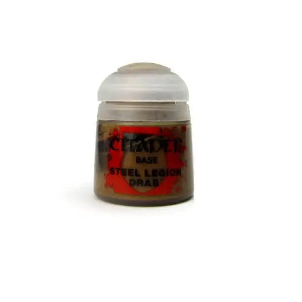 Citadel Base Farbe Steel Legion Drab