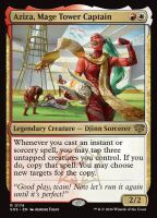 Aziza, Mage Tower Captain (Foil) (Secrets of Strixhaven...