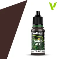 VALLEJO Game Air Charred Brown 76.045 18ml Dropper Bottle