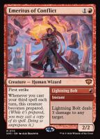 Emeritus of Conflict // Lightning Bolt (Foil) (Secrets of...