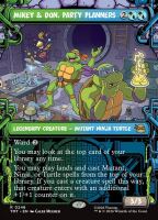 Mikey & Don, Party Planners (Foil) (Teenage Mutant...