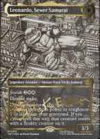 Leonardo, Sewer Samurai (Foil) (Teenage Mutant Ninja...