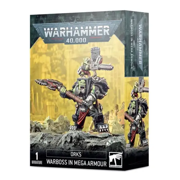 Warhammer 40K Waaaghboss in Megarüstung der Orks