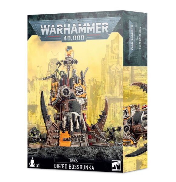Warhammer 40K Megakopp-Bossbunka der Orks