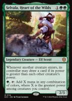 Selvala, Heart of the Wilds (Lorwyn Eclipsed Commander #116)