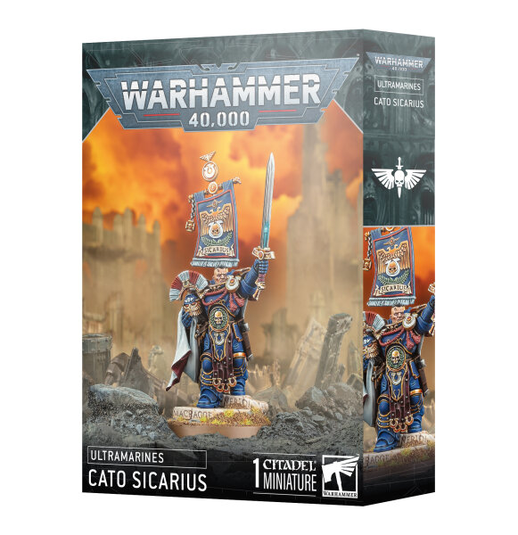 Warhammer 40K Cato Sicarius der Ultrmarines