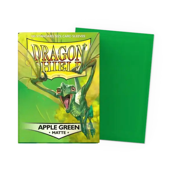 Dragonshield® 100 Pack matte Card Sleeves Apple Green