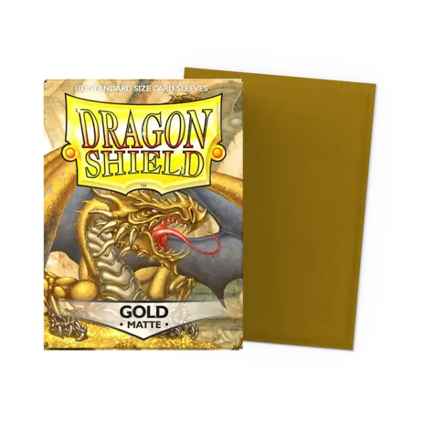 Dragon Shield: Matte – Gold (100)