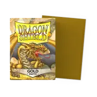 Dragonshield® 100 Pack matte Card Sleeves Gold