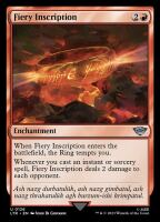 Fiery Inscription (The Lord of the Rings: Tales of...