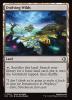 Evolving Wilds (Foil) (Lorwyn Eclipsed #264)