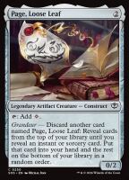 Page, Loose Leaf (Secrets of Strixhaven #250)