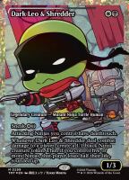Dark Leo &amp; Shredder (Foil) (Teenage Mutant Ninja...