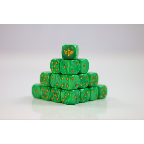 DiceWyrm Death Angels Würfel Sci-Fi 20 D6 16mm