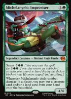 Michelangelo, Improviser (Foil) (Teenage Mutant Ninja...