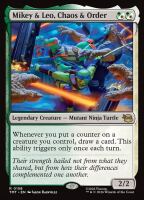 Mikey & Leo, Chaos & Order (Foil) (Teenage Mutant...