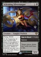 Scheming Silvertongue // Sign in Blood (Foil) (Secrets of...