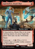 Quicksilver, Brash Blur (Foil) (Marvel Super Heroes #412)