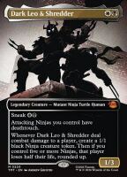 Dark Leo & Shredder (Foil) (Teenage Mutant Ninja...