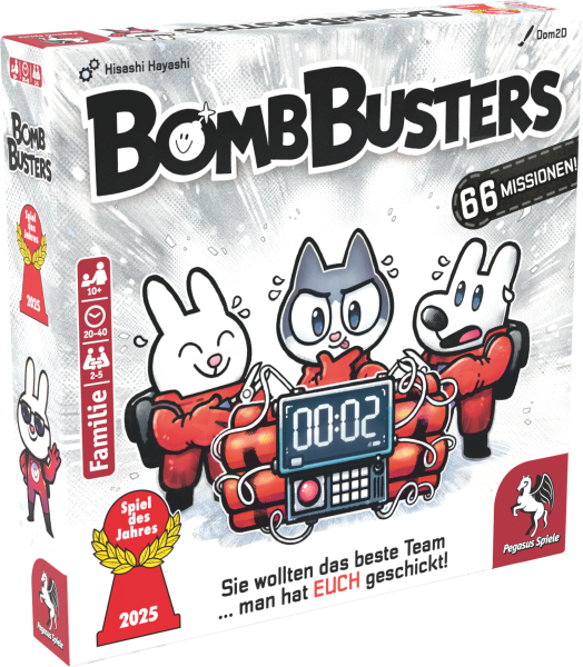 Pegasus Spiele - Bomb Busters *Spiel des Jahres 2025*