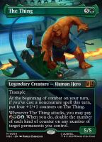 The Thing (Foil) (Marvel Super Heroes Commander #4)