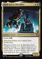 Dark Leo & Shredder (Foil) (Teenage Mutant Ninja...