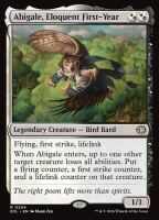 Abigale, Eloquent First-Year (Foil) (Lorwyn Eclipsed #204)