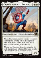 Captain America, Liberator (Foil) (Marvel Super Heroes...