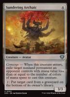 Sundering Archaic (Foil) (Secrets of Strixhaven #3)