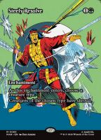 Steely Resolve (Foil) (Marvel Universe #83)