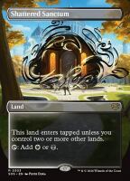 Shattered Sanctum (Foil) (Secrets of Strixhaven #303)